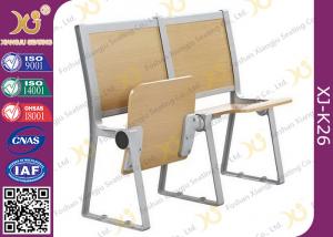 Lecture Hall Seats Attached School Desks And Chair Wooden Folding