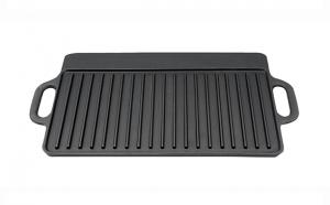 Cheap REVERSIBLE CAST IRON GRILL PLATE WITH HANDLES for sale