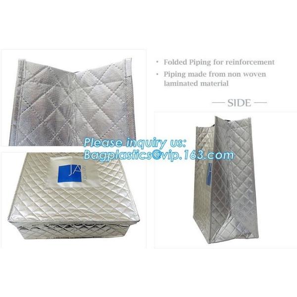 Freezer Bags Color Cold Insulation Waterproof Convenient Portable Ice Meal Packages Refrigerator Cooler Lunch Bag bageas