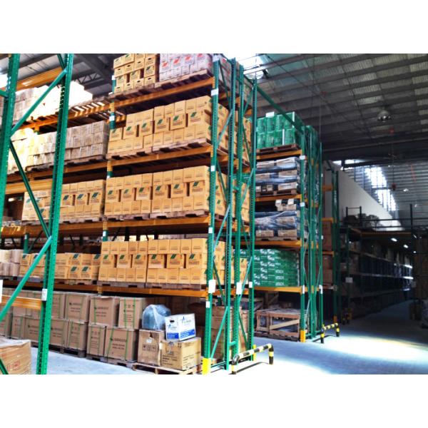 Strong Loading Support Steel Pallet Racks , Storage Solutions Conventional Pallet Racking