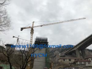 China QTZ80 Facet Tower Crane Model TC5612 Build Tower Kren 6tons Lifting Load 56m Jib on sale