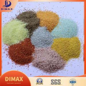 Cheap Calcined Quartz Colored Decorative Sand Ceramic Colored Stone Color Paint Sand for sale