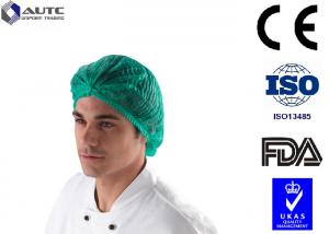 China Cloth Surgical Disposable Medical Caps , Surgical Skull Caps Dustproof For Men on sale