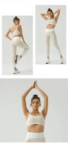 China Quick Dry Women Yoga Suit Cotton Gym Wear For Women Yoga Set on sale