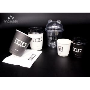 Buy cheap 4oz - 16oz Custom Disposable Paper Cups Customize Branded For Hot / Cold Drinks from wholesalers