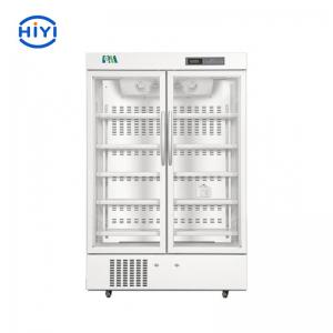Cheap MPC-5V Series 656L Pharmacy Refrigerator Double Glass Door Medical for sale
