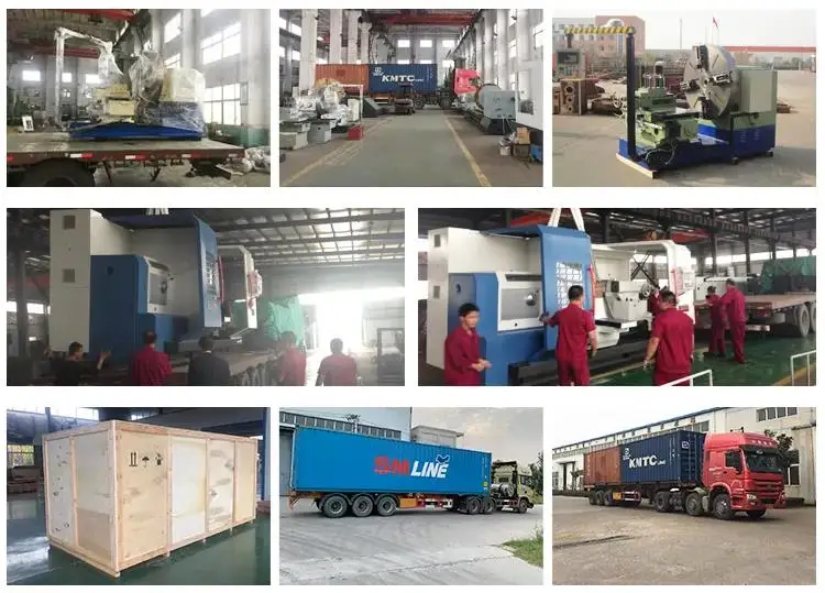 Heavy Cutting Metal High Precision Flat Bed CNC Lathe Machine Horizontal