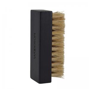 Cheap 100% Pig Hair Wooden Handle Sneaker Shoe Cleaning Brush Kit Hod Bristle Shoe Brush for sale