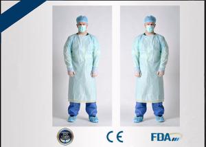 China Non Toxic Disposable Isolation Gown Comfortable For Cross Infection Prevention on sale