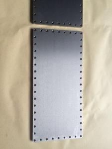 China Punching Machining Custom Aluminum Extrusion Aluminum Panel with Crimping Type on sale