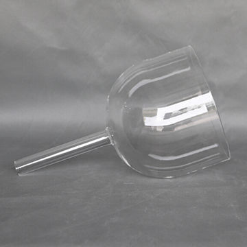 Clear handle crystal singing bowls