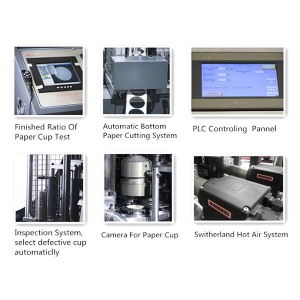 Unique Double Layer Paper Cups Machine Automatical Professional