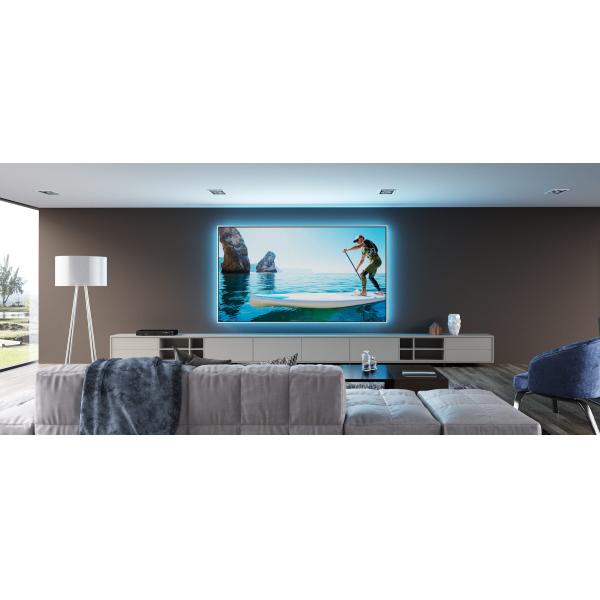 16/9 Zero Edge Fixed Frame Screen Anti - Light Projection Screen For Home Cinema