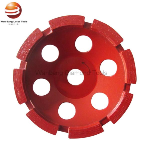 105mm / 4'' Single Row Segmented Diamond Grinding Cup
