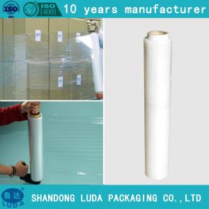 Cheap transparent wrapping stretch film rolls hand use wrap film rolls for sale
