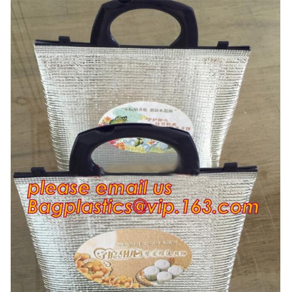 Freezer Bags Color Cold Insulation Waterproof Convenient Portable Ice Meal Packages Refrigerator Cooler Lunch Bag bageas