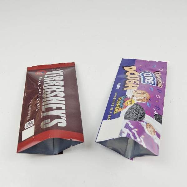 Cannabinoids Chocolate Bar Recyclable Plastic Bag Digital Printing Foil Bag