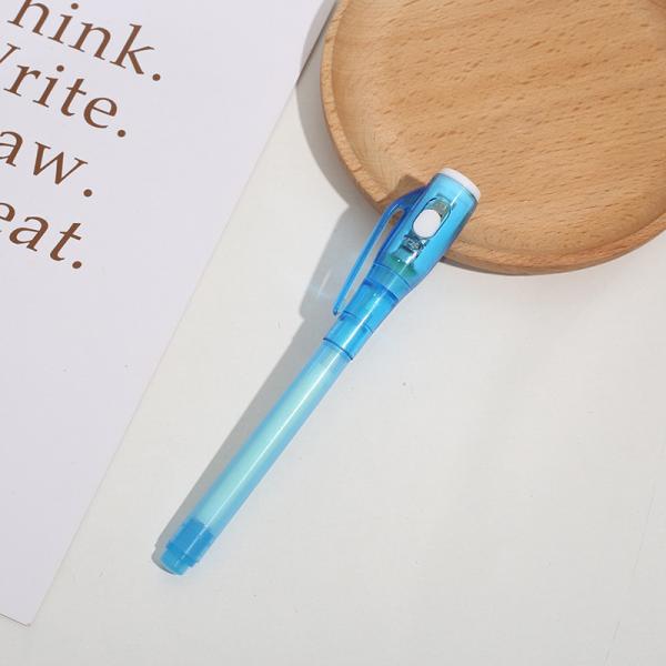 Customized Logo Secret Message Pen with Uv Light and Multi-colored Invisible Ink