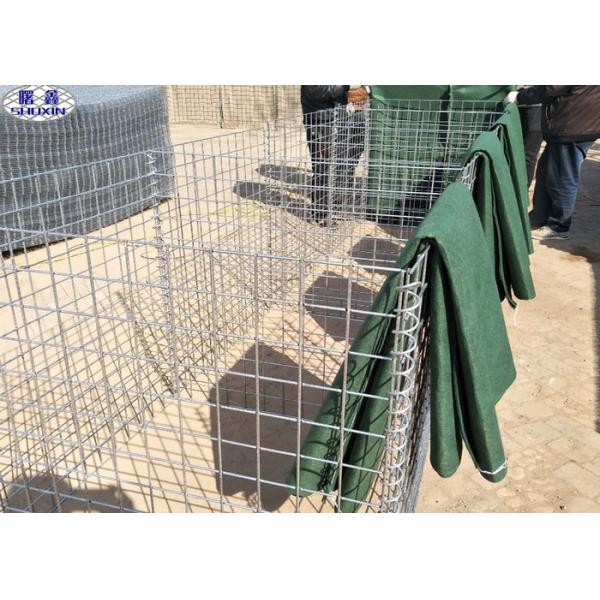 Army Defensive Barrier Wall Protection Galvanized Coated Craft