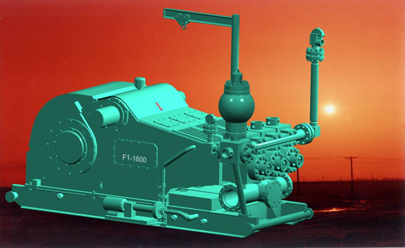 Triplex API Spec 7K Certificate F 1600H Drilling Rig Mud Pump