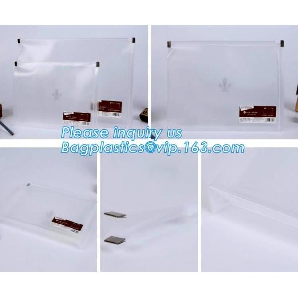 Biodegradable Customised printing Clear PVC Cosmetic Standup k Pouch,Toiletries Cosmetic Pvc Pouch With Marble Dig