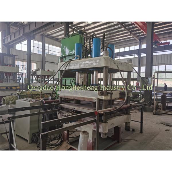 Rubber Floor Tile Making Machine Rubber Tile Vulcanizing Press Machine For Moulding