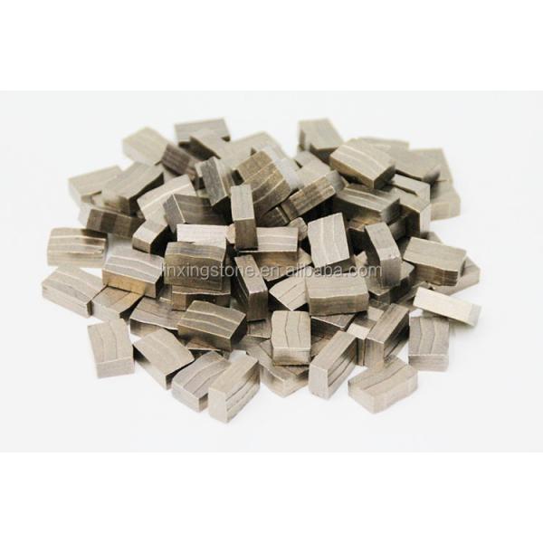 LINXING Diamond Segments for Granite Cutting 900mm-4200mm and Taper Segment Shape