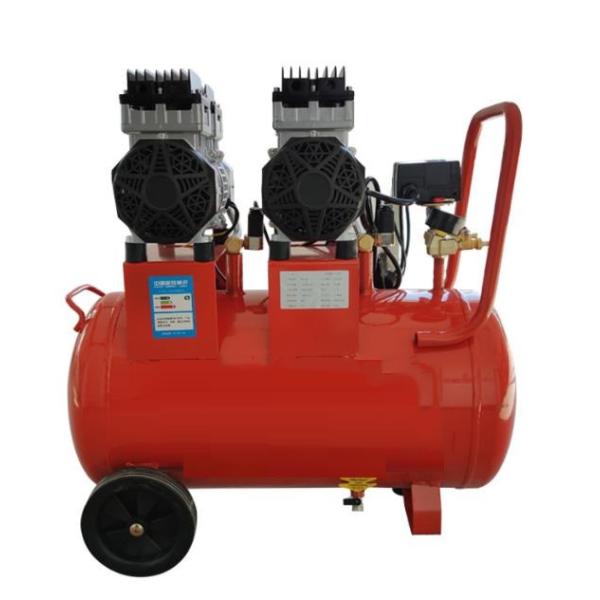 70dB Red Dual Piston Air Compressor 112MM Direct Driven Type