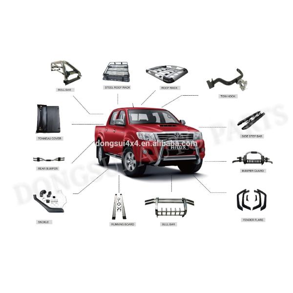 OEM Manufacturer Wholesale Stainless Steel Material for Dmax NP300 Ford F150 Hilux Truck Sport Roll Bars