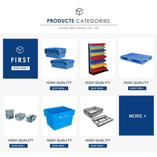 PP Vegetable Packing Plastic Moving Box Containers Crate Stackable Foldable Crate