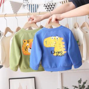 Cheap Children'S Apparel Cotton Children'S Clothing Cartoon Print Coat Toddler Animal Printed Jacket for sale