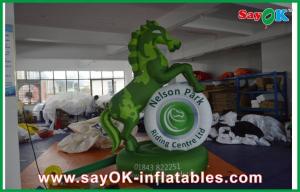 China Height 3m - 8m Inflatable Cartoon Characters , Events PVC / Oxford Cloth Horse on sale