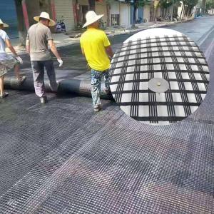 Cheap Industrial Design Style 100KN Glass Fiber Geogrid Reinforce Driveways Highways and Roads for sale