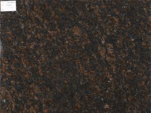 China 145 Mpa Tan Brown Granite Stone Tiles For Steps Counter Tops on sale