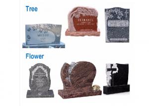 China Various Shape Granite / Marble Headstones For Graves , Angel Headstones For Graves on sale