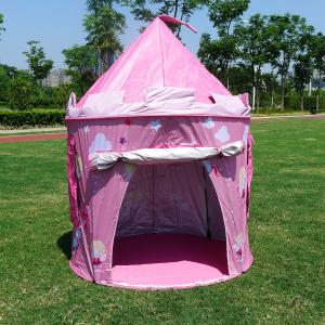 Cheap China wholesale good quality princess castle party kid play tent decoration， princess castle tent，kids shark tent for sale