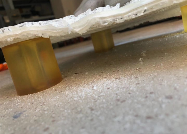 Outdoor Stone Laminated Glass , 6mm Laminated Glass Products