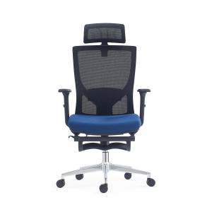 Cheap Modern MID Back Ergonomic Mesh Back Fabric Seat Swivel Office Chair With Up & Down Adjustable Lumbar Support for sale