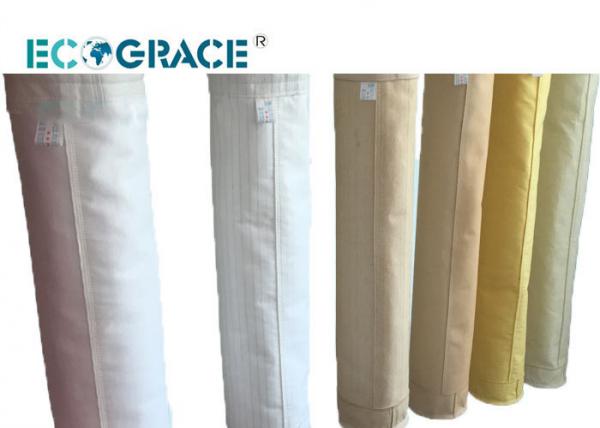 Quality Fiberglass Dust Collector Filter Pocket With PTFE Dipping For Cement Plant wholesale