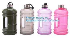 Cheap Water Bottles Fitness Gym Sports Jug Big Capacity Plastic eco friendly Water Bottle with Straw Drinking for sale