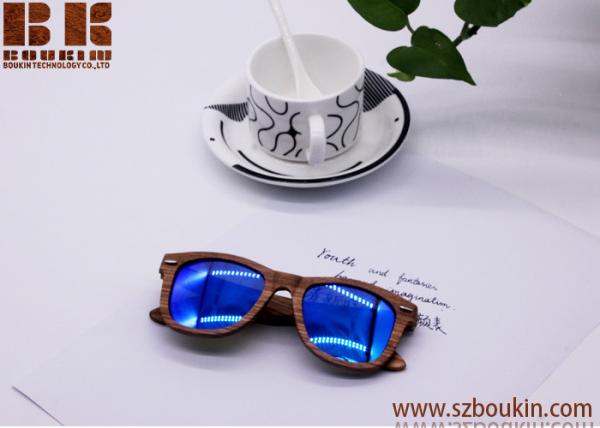 Quality wooden temple pc frame wood sunglasses fashionable polarized bamboo wooden sunglasses wholesale