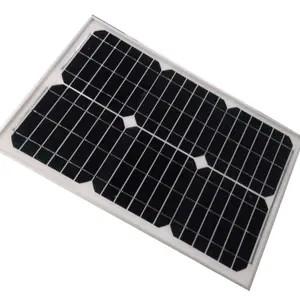 China Monocrystalline 30w Solar Panel Bi Solar Panels For 12v Battery Charging Off Grid on sale