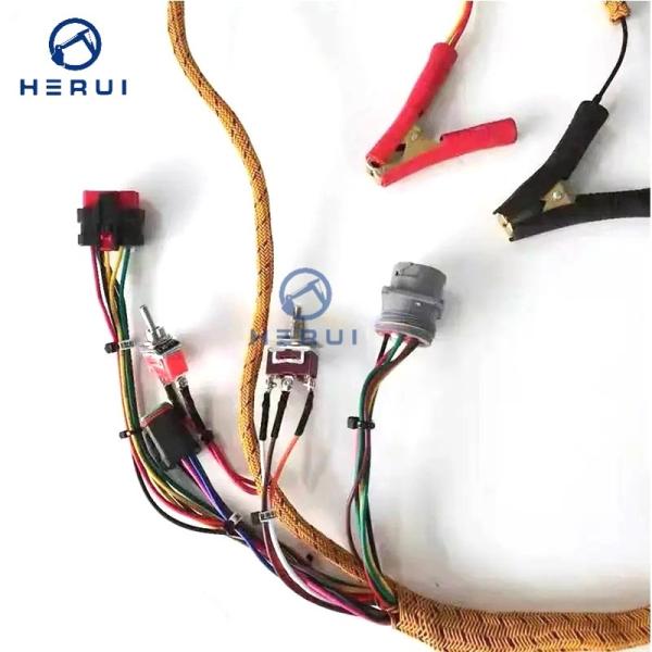 Diesel Engine Test Wire Harness C6.4 6.6 C7 C15 C9 3126B CAT Diagnostic Engine Wiring Harness Test