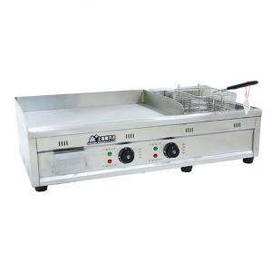 Cheap 2500W Electric Deep Fryers 5L Deep Fat Fryer With Griddle for sale