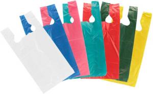Cheap t shirt plastic bags wholesale for sale