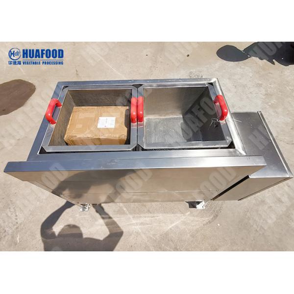 Oil / Water Separation Automatic Fryer Machine Customized With Intelligent Temperature Control