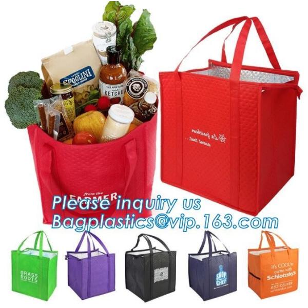 Freezer Bags Color Cold Insulation Waterproof Convenient Portable Ice Meal Packages Refrigerator Cooler Lunch Bag bageas