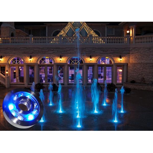 12Volt IP68 27W LED Fountain Ring Light Color Changing Water Fountain Light