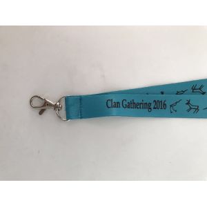 CMYK Silk Screen Lanyards / Custom Heat Transfer Lanyard For Promotional , Gifts