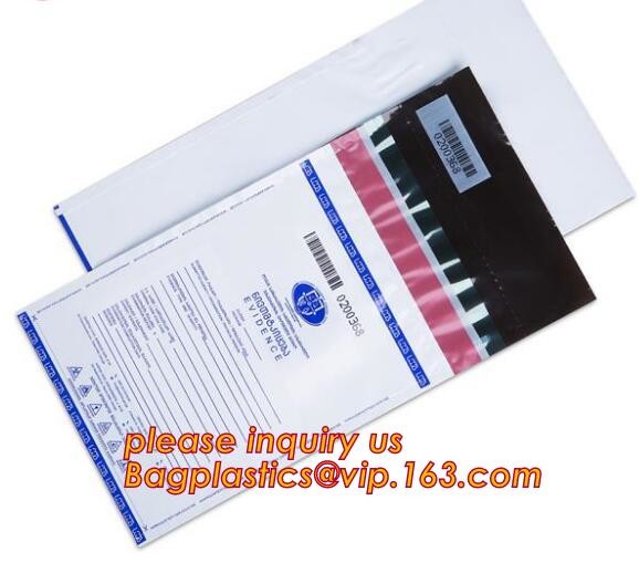 Evidence Paper Document Digital Opaque Bag, cash deposit bag, Security Bags Plastic Deposit PE Bag Cash Envelope Check S